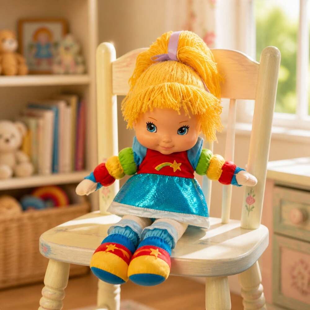 Rainbow Brite 12-inch Plush Doll 40th Anniversary Edition